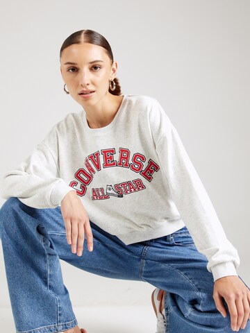 CONVERSE Sweatshirt 'HERITAGE' i grå