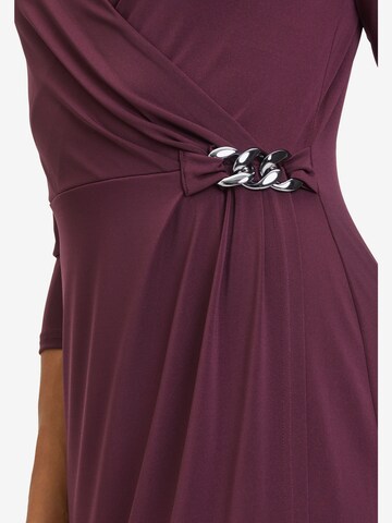 Betty Barclay Jerseykleid mit 3/4 Arm in Lila