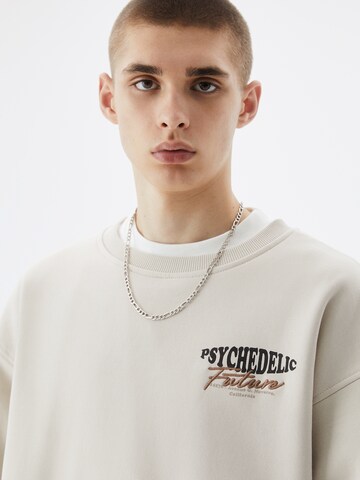 Pull&Bear Sweatshirt in White