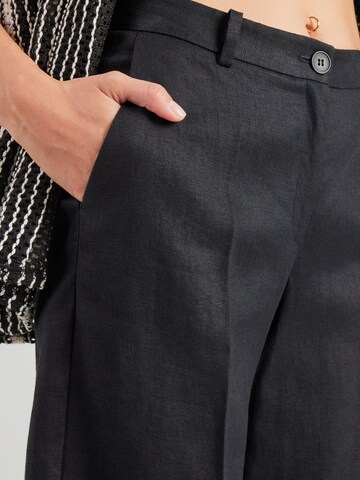 & Other Stories Loosefit Bandplooibroek in Zwart