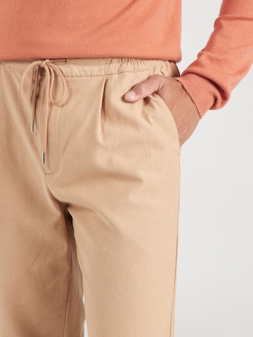 regular Pantaloni 'Elian' di Guido Maria Kretschmer Men in beige