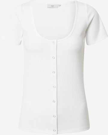 minimum - Camisa 'Minora' em branco: frente