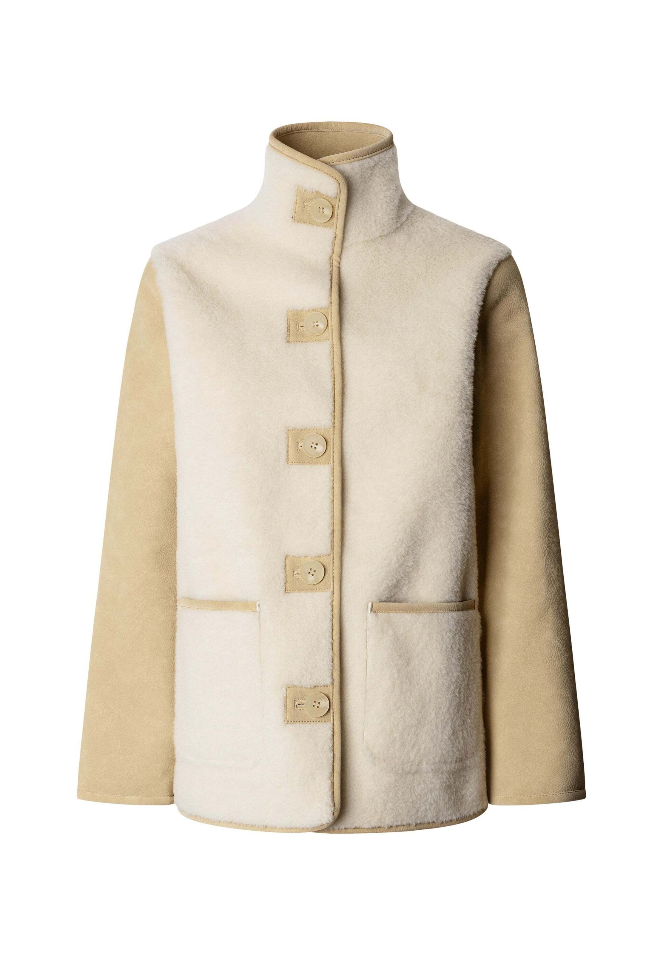 Pepe Jeans Winterjacke 'NINETTE' in Weiß: Vorderseite