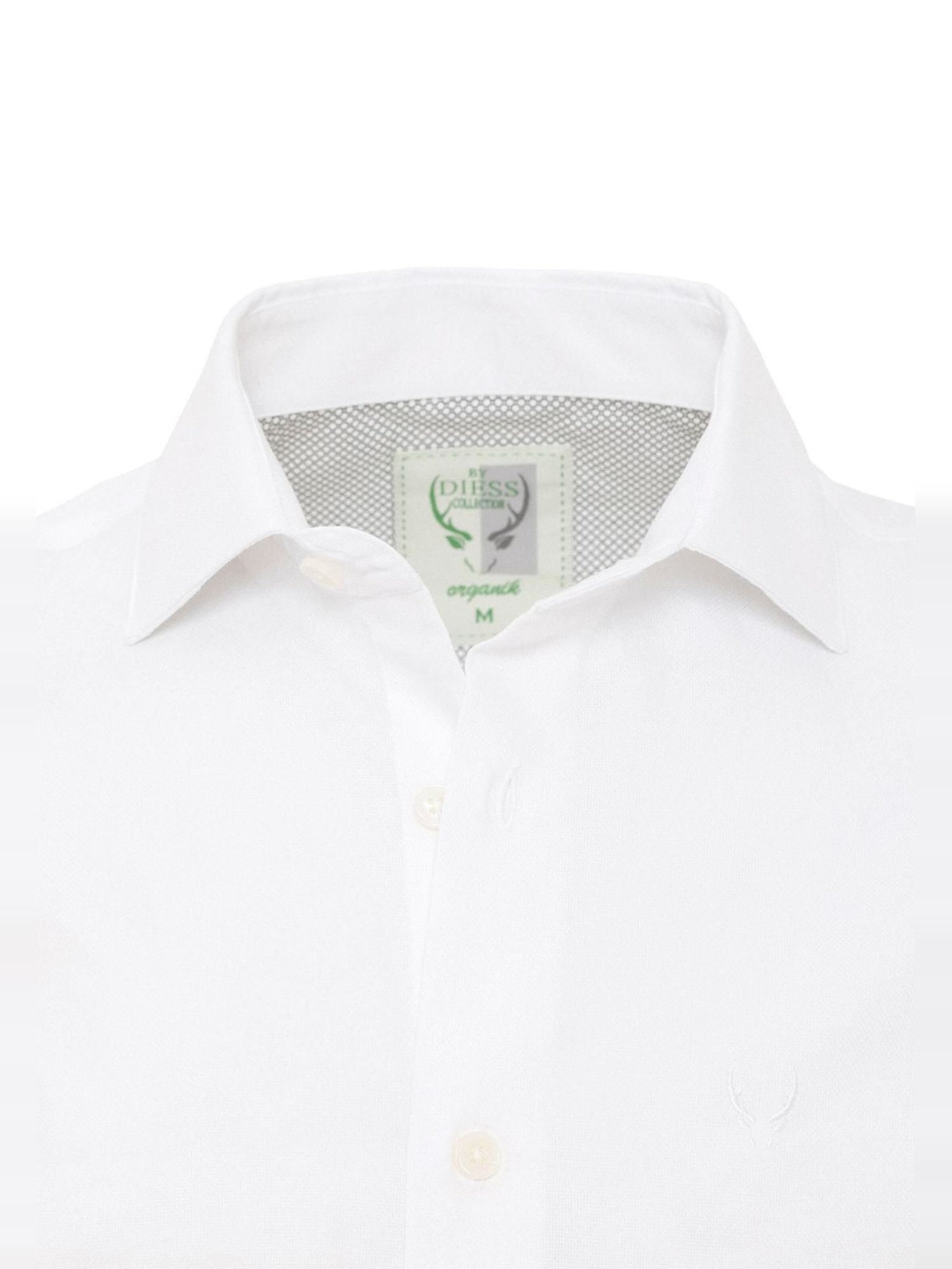 By Diess Collection Средняя посадка Рубашка в Белый