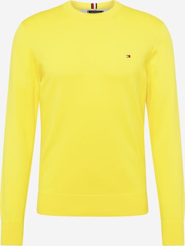 Yellow tommy 2025 hilfiger sweater