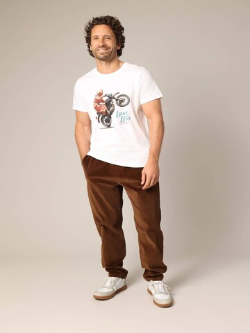 Deeluxe Shirt 'Badass' in Wit