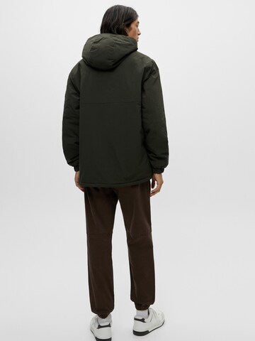 Pull&Bear Between-Season Jacket in Green