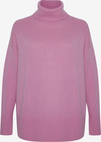 Pull-over oversize Style Republic en rose : devant