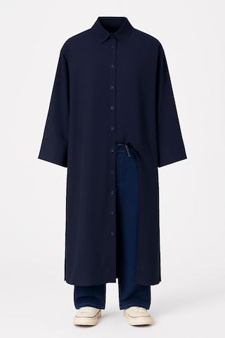 Touche Prive Tuniek in Blauw: voorkant