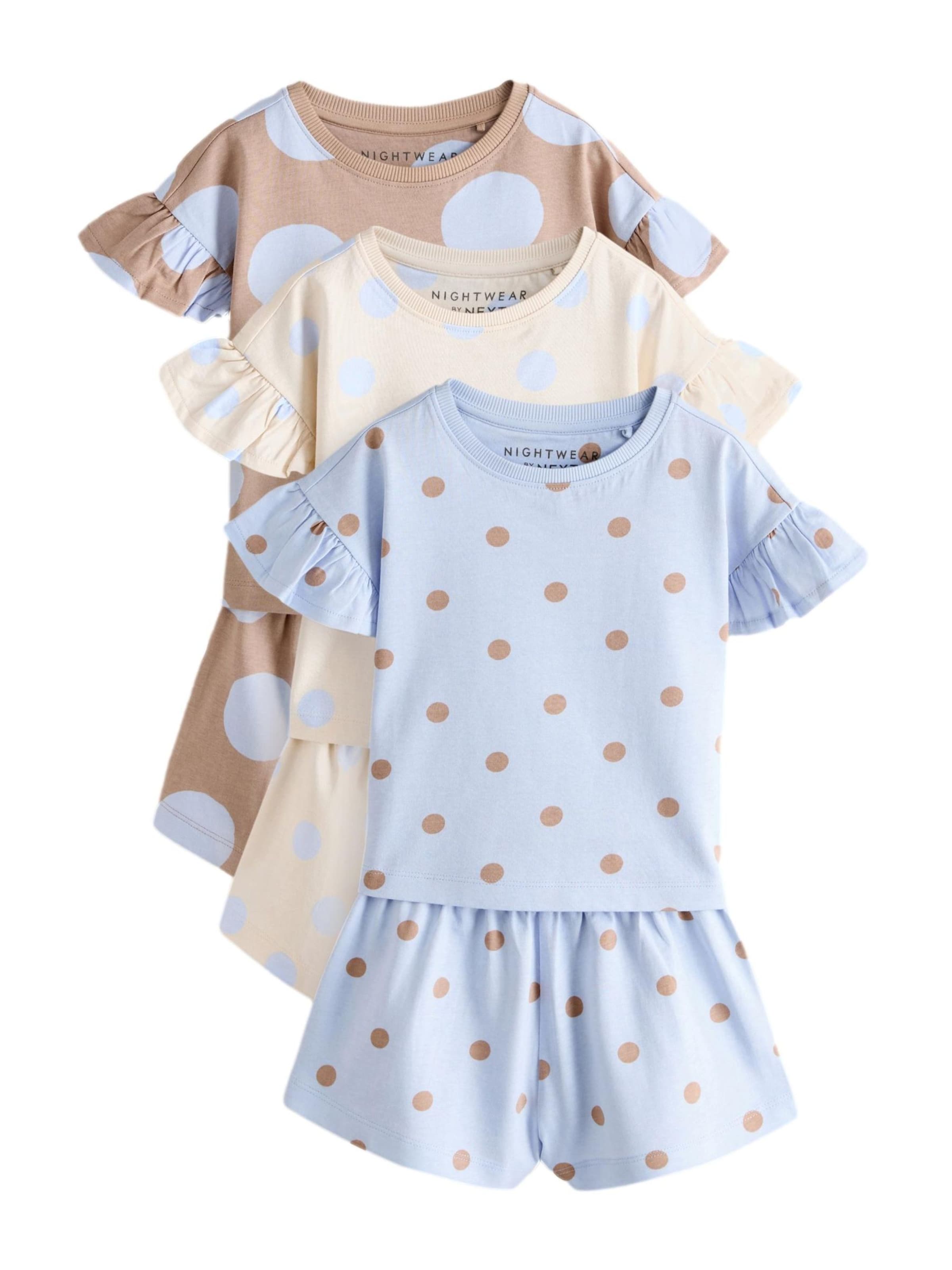 Next Schlafanzug in Beige: Vorderseite