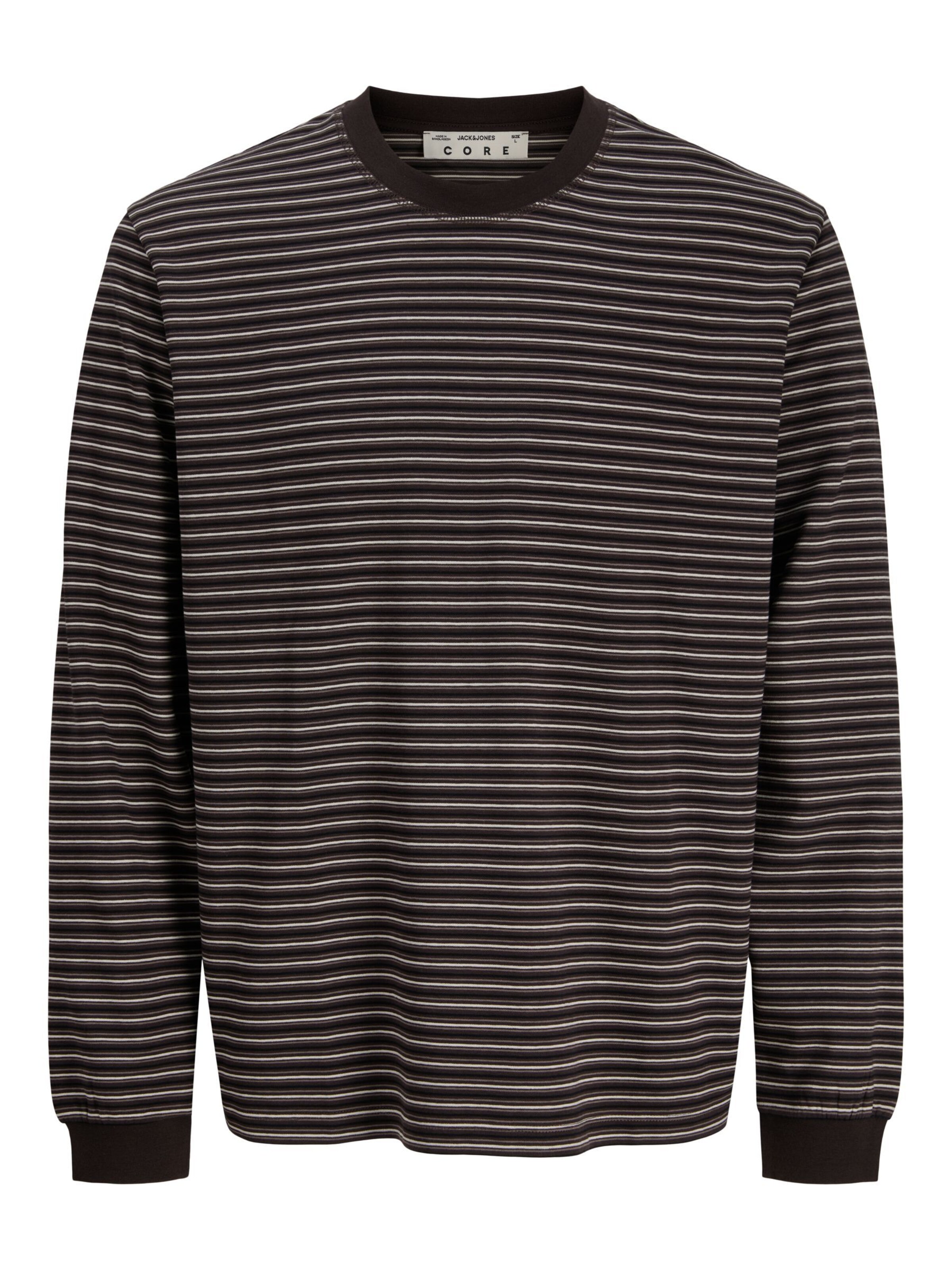T-Shirt JACK & JONES en marron : devant