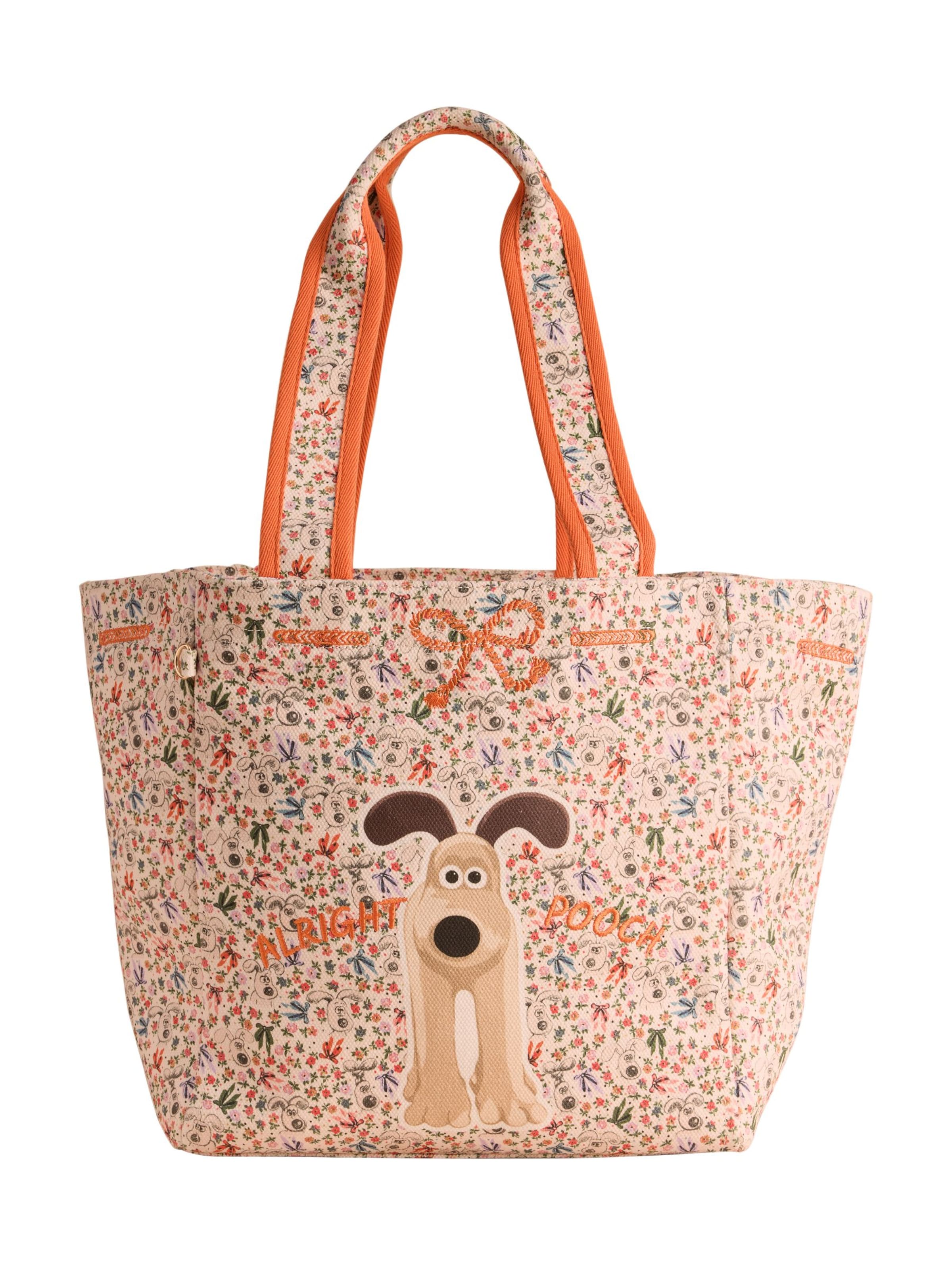 Cath Kidston Shopper 'Wallace Und Gromit' in Beige: front