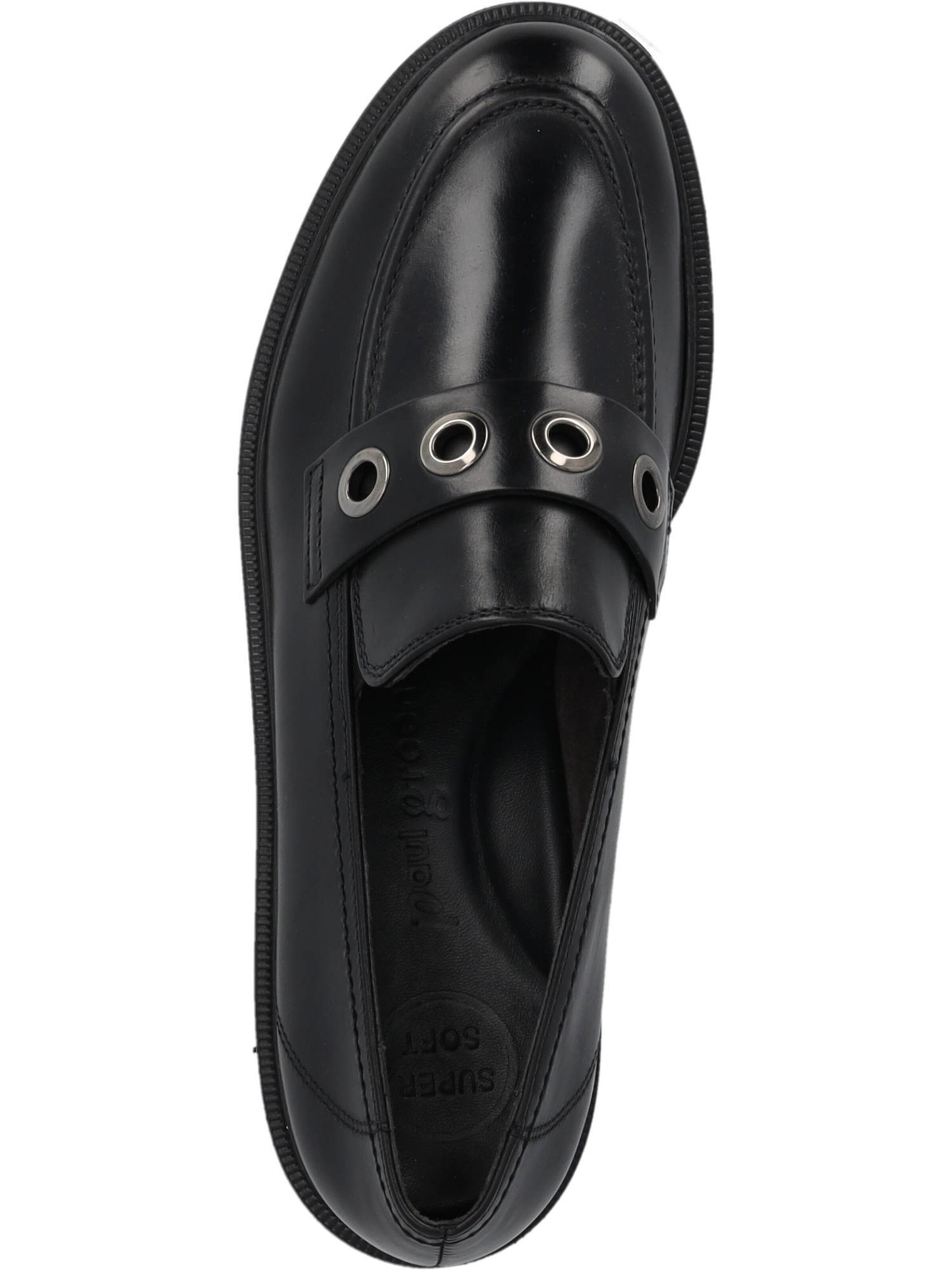 Paul Green Slipper '1162' in Schwarz