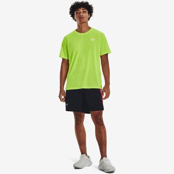 UNDER ARMOUR Functioneel shirt 'Streaker' in Groen