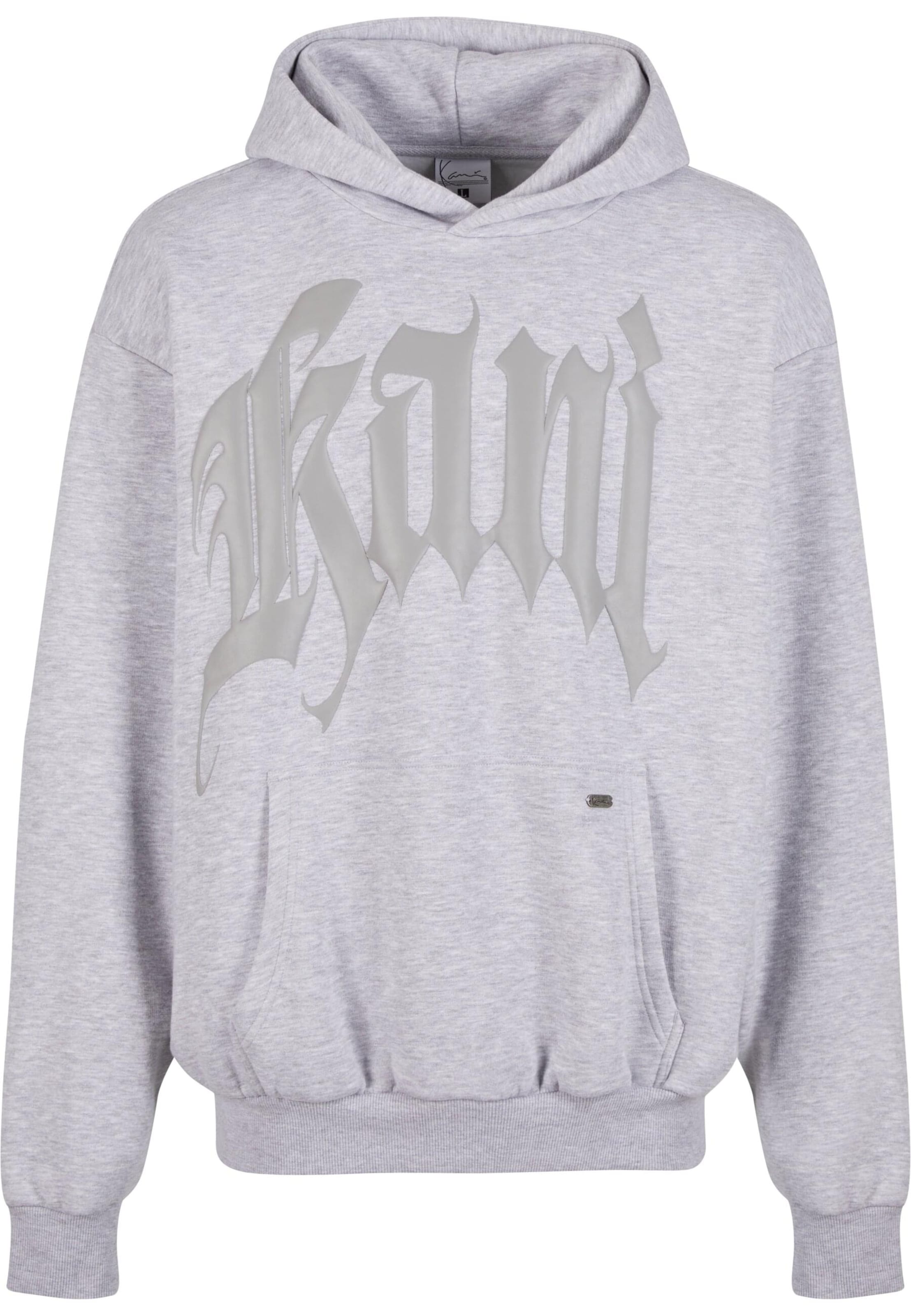 Karl Kani Sweat-shirt en gris / gris basalte, Vue avec produit