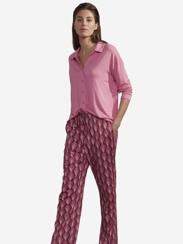 ESSENZA Pajama Pants 'Mare' in Red