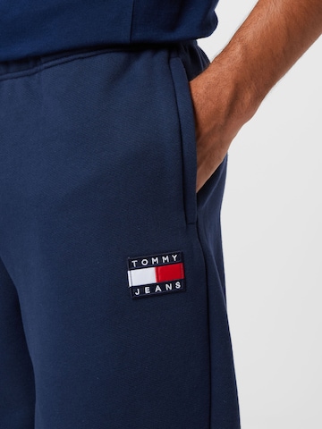 Tommy Jeans Tapered Broek in Blauw