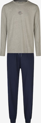 Phil & Co. Berlin Pyjama ' Great Bay ' in Blau: Vorderseite