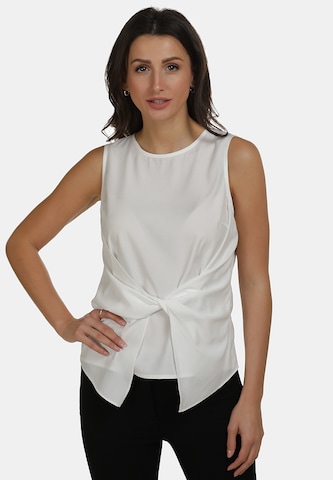 usha BLUE LABEL Top in White: front