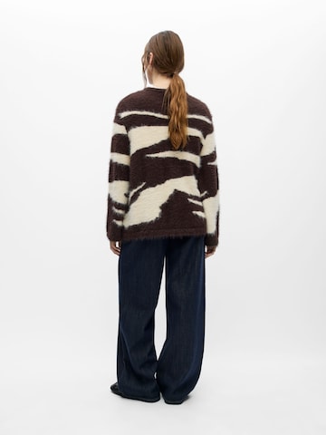 OBJECT Sweater 'OBJLinda' in Beige