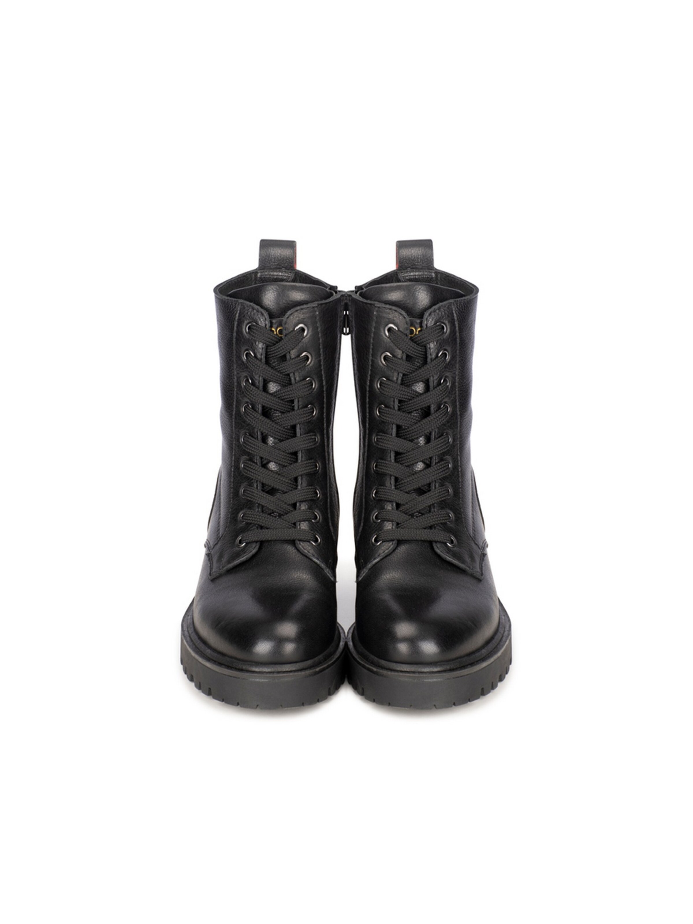 Bottes à lacets 'Leta' Haboob en noir