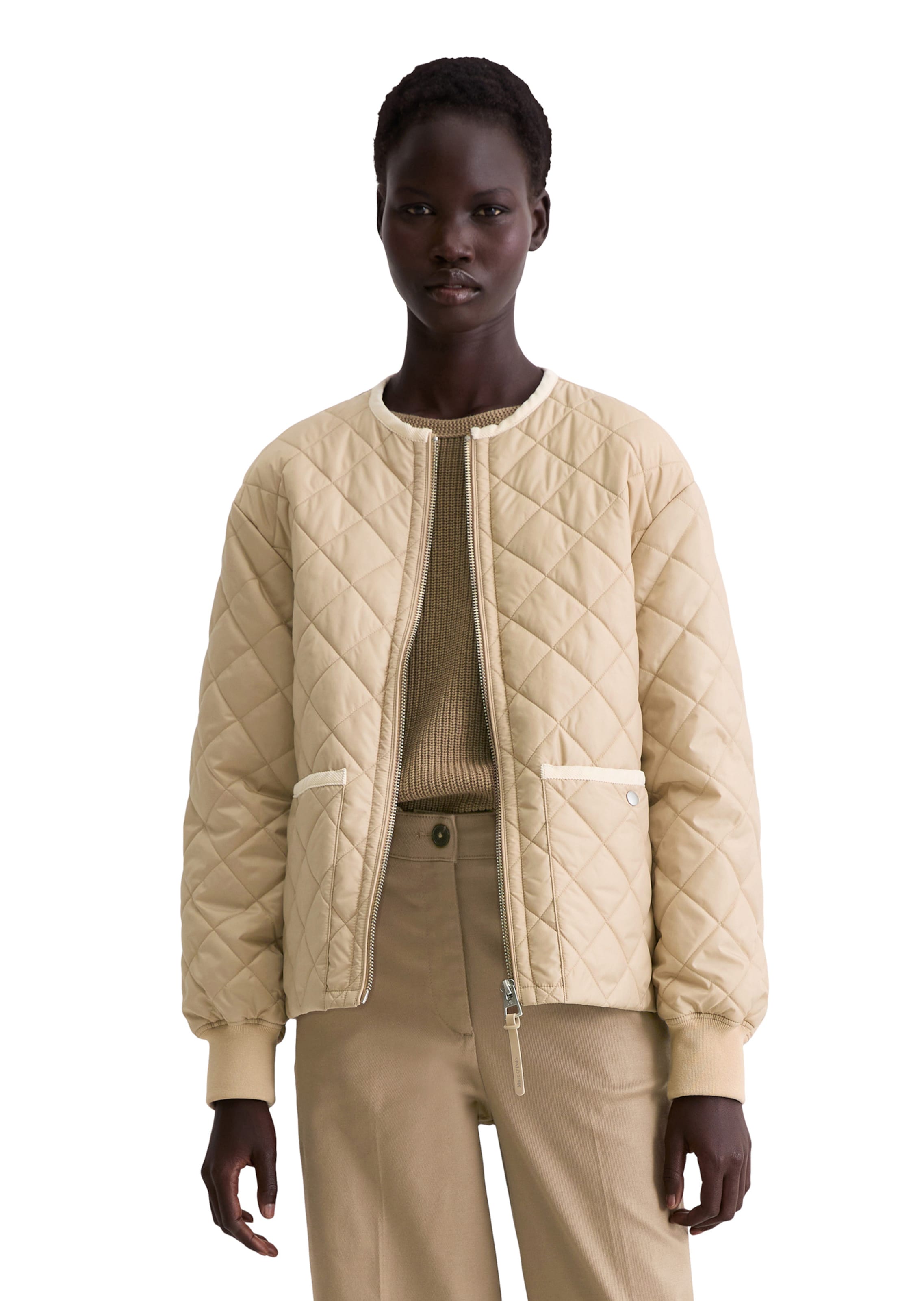 Marc O'Polo Jacke in Beige: Vorderseite