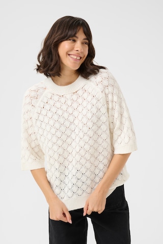 Kaffe - Jersey 'KAKani' en blanco: frente