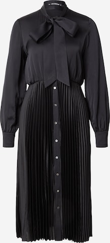 Robe Karl Lagerfeld en noir : devant