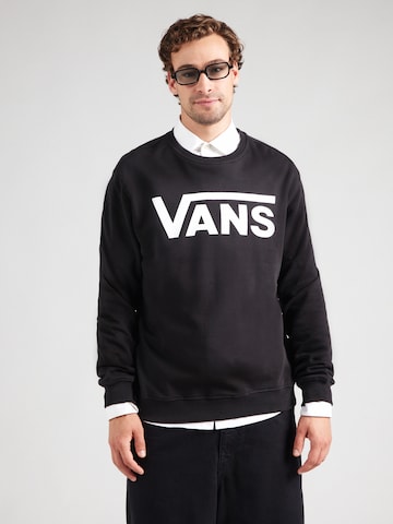 VANS Μπλούζα φούτερ 'CLASSIC III' σε μαύρο: μπροστά