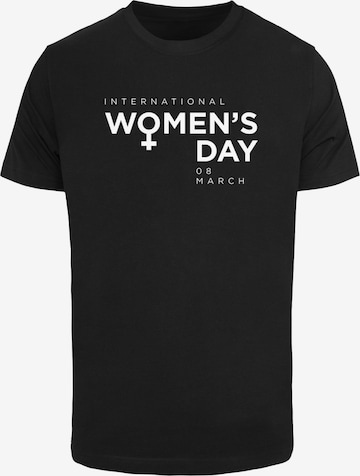 T-Shirt 'WD - International Women's Day' Merchcode en noir : devant
