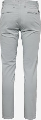 BOSS Orange - Slimfit Calças chino 'Taber' em cinzento