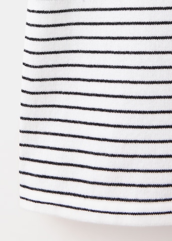 MANGO Pulover 'ZEBRA' | modra barva