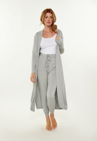 Usha - Tapered Pantalón 'Fashion Look' en gris