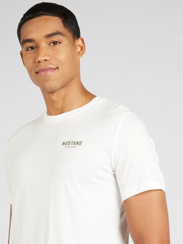 MUSTANG Shirt 'Style Alex' in White