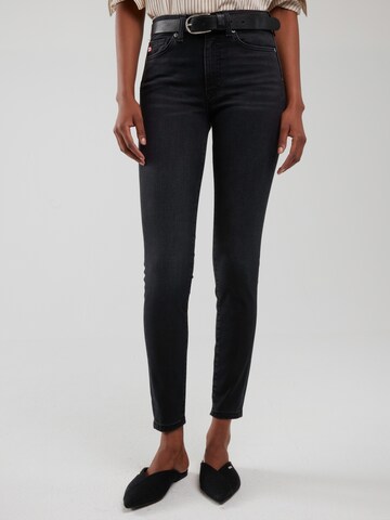 BIG STAR Skinny Jeans 'Melinda' in Grijs: voorkant