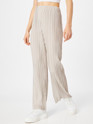 Gina Tricot Loosefit Hose 'Acra' in Beige: Vorderseite