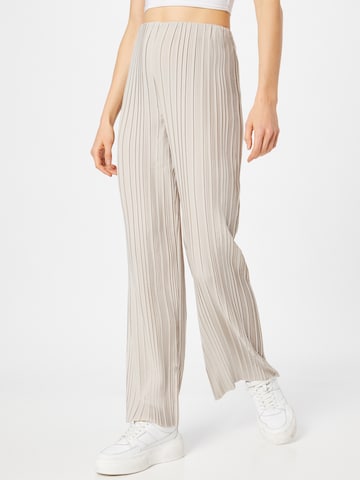 Gina Tricot Loose fit Trousers 'Acra' in Beige: front