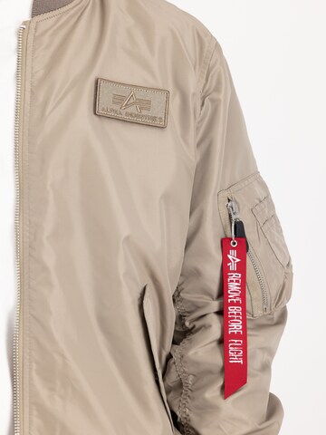 ALPHA INDUSTRIES Between-Season Jacket 'MA-1 TTC' in Beige