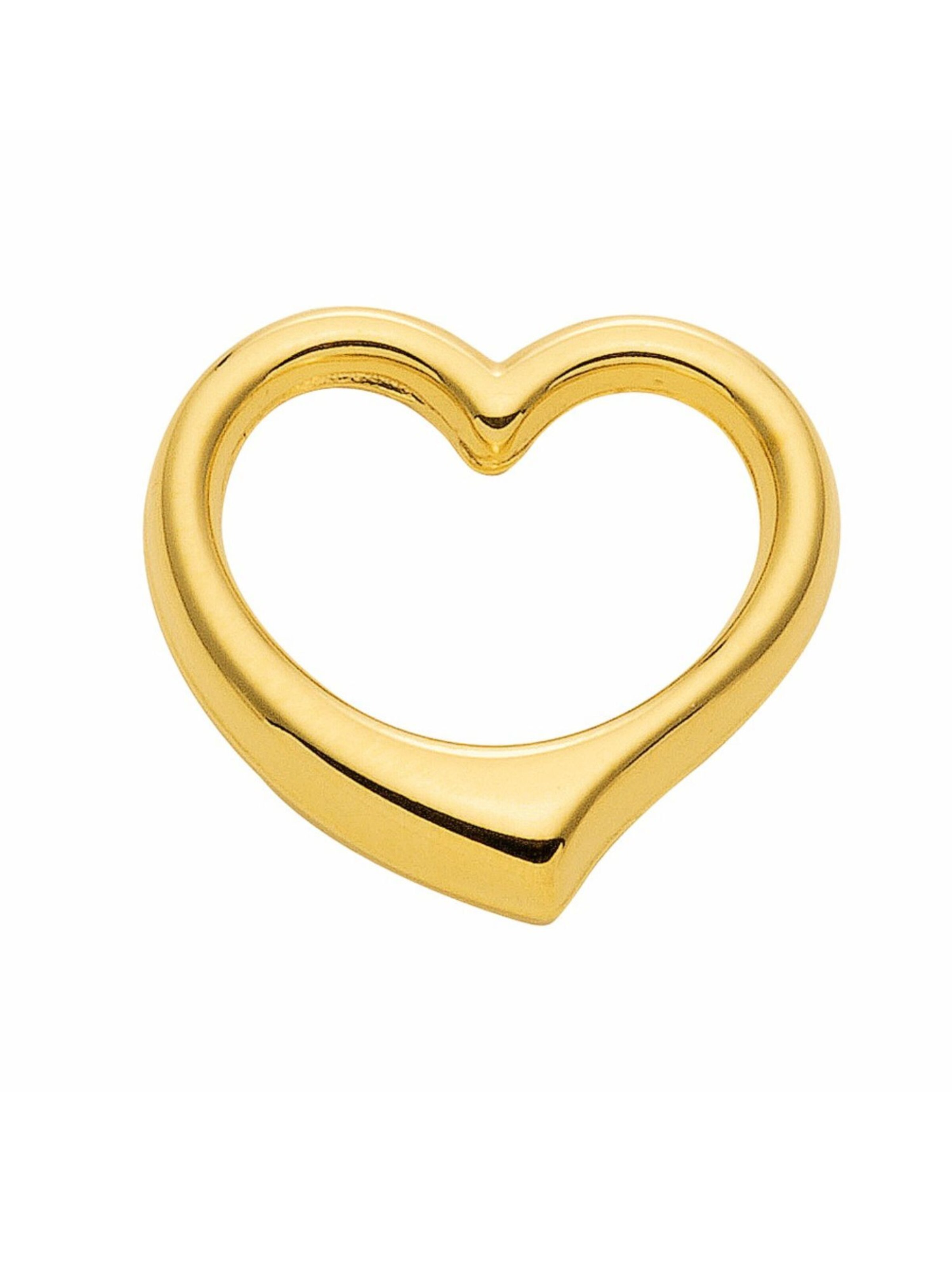 Adelia´s Anhänger 'Swingheart' in Gold: Vorderseite