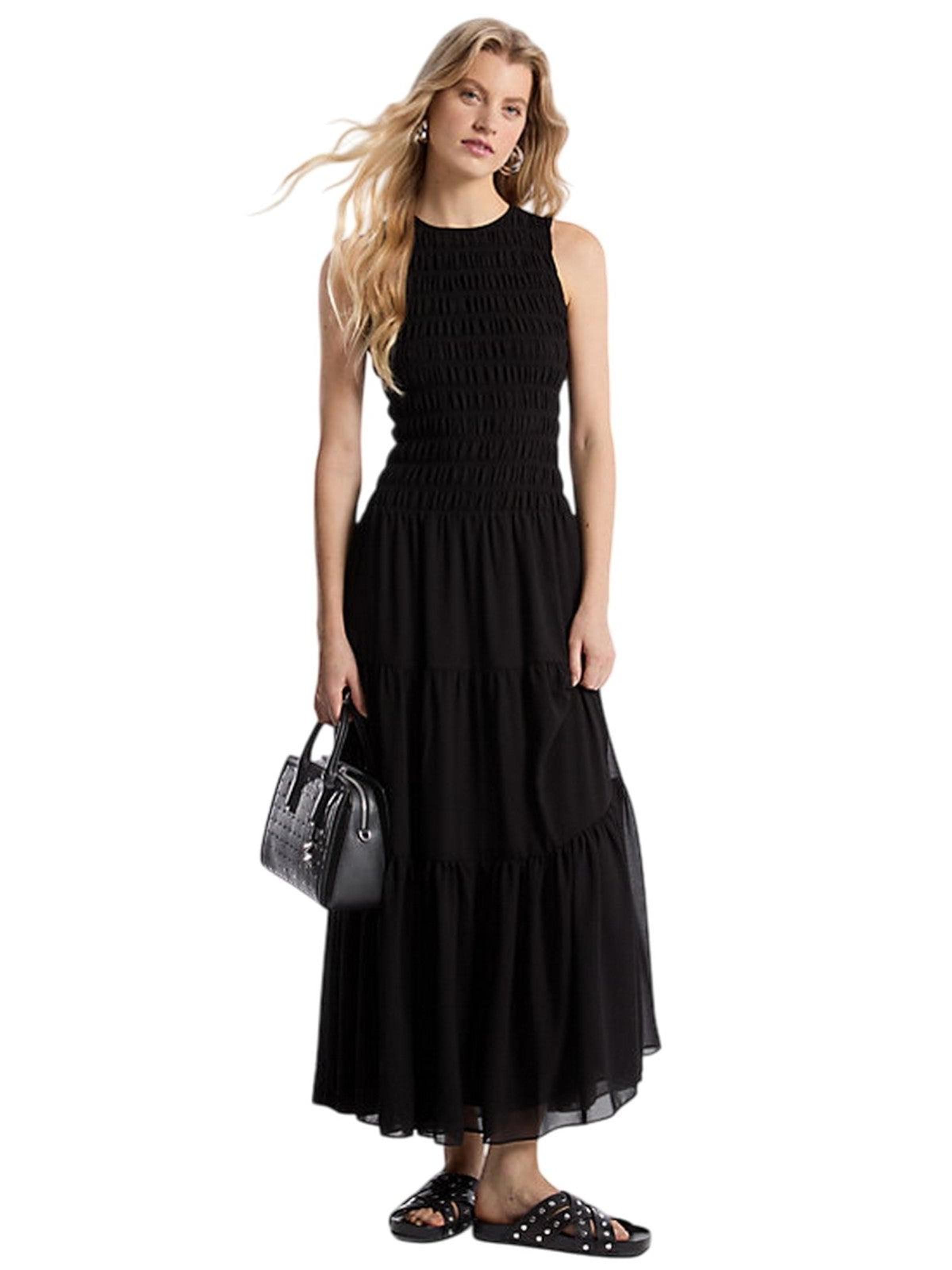 Abito da cocktail di Michael Kors in nero: frontale