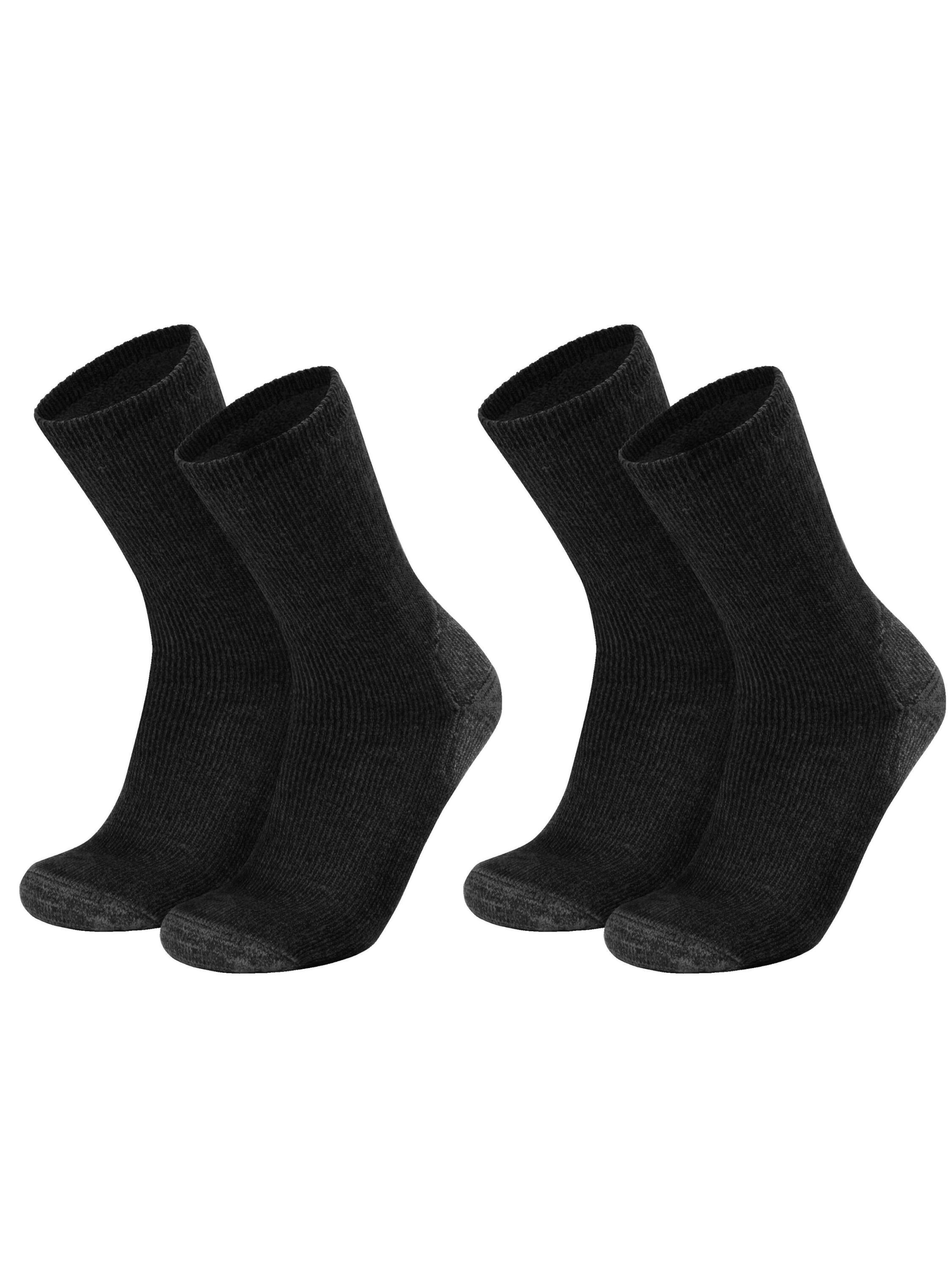 normani Sportsocken in Schwarz: Vorderseite