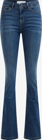 WE Fashion Boot cut Jeans in Blue: front