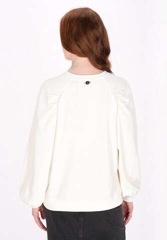Sweat-shirt DreiMaster Vintage en blanc