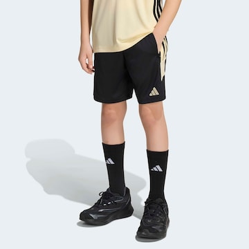 ADIDAS PERFORMANCE Loose fit Workout Pants in Black
