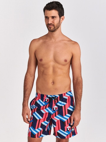 Shorts de bain 'Stockholm' Shiwi en bleu : devant