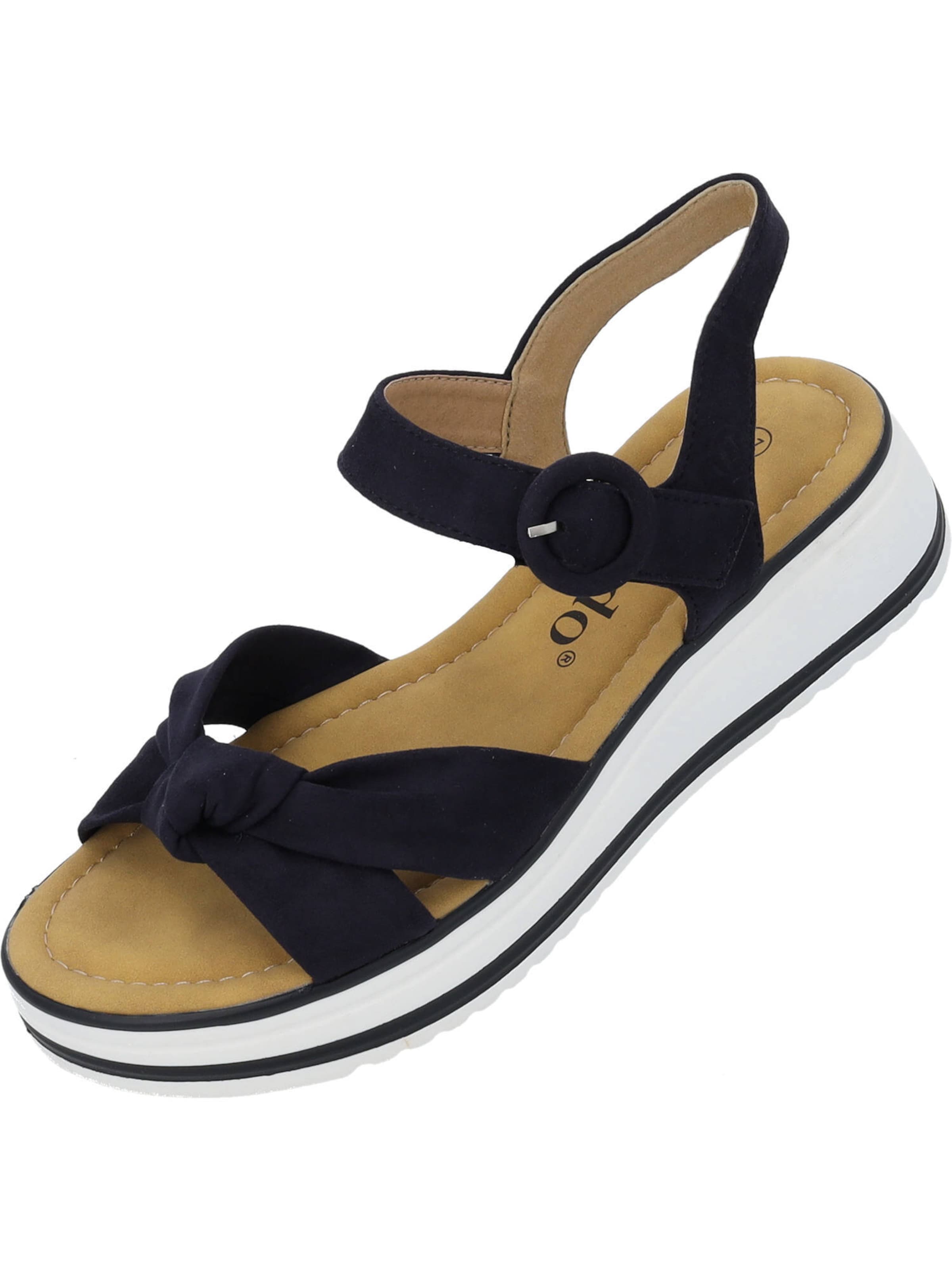 Sandales à lanières 'Ebelli' Palado en bleu : devant