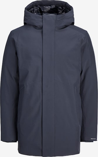 JACK & JONES Zimní bunda 'Keen' - námořnická modř / bílá, Produkt