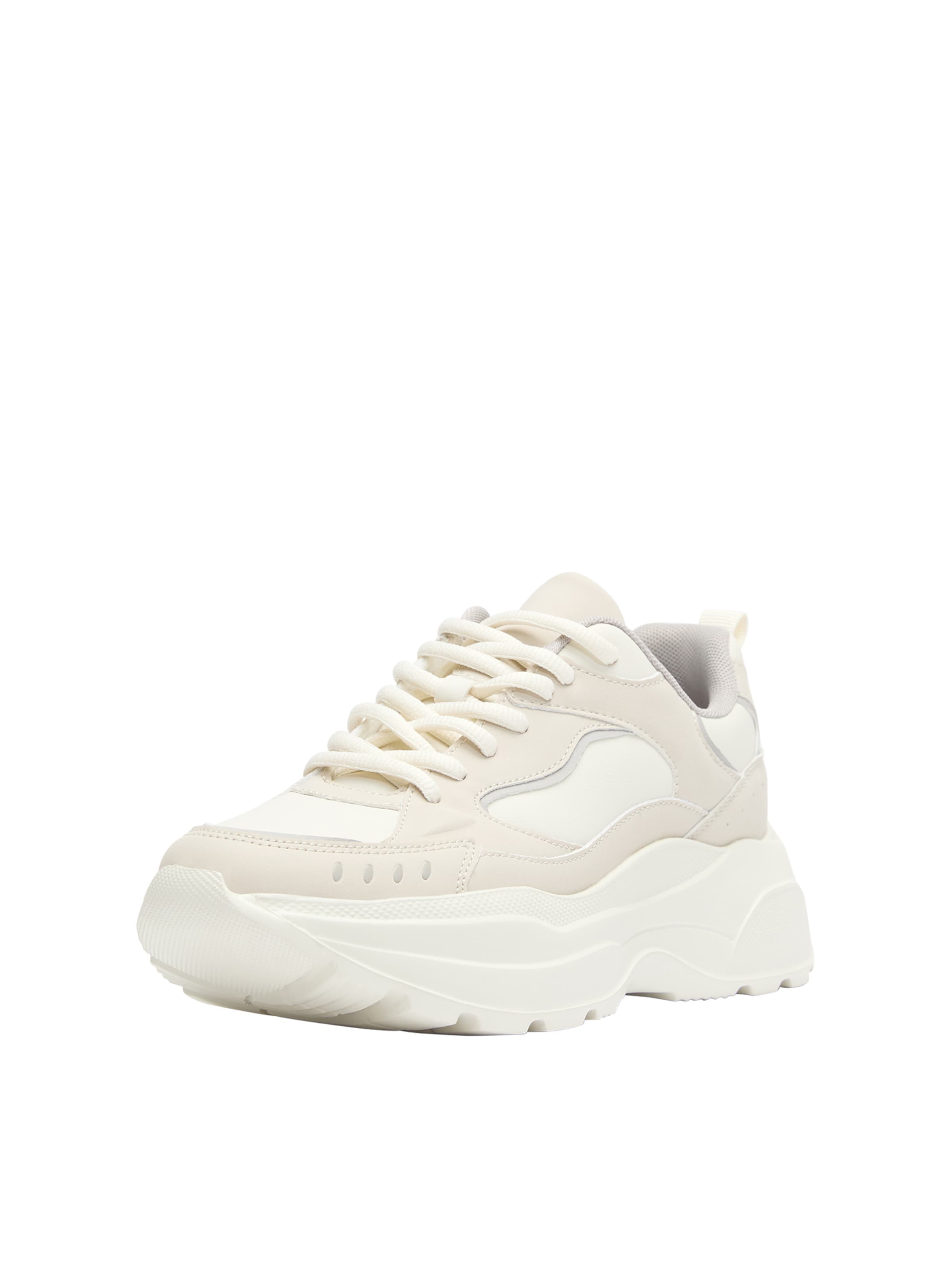 Sneaker low 'DEPORTIVO VOLUMEN' de la Pull&Bear pe bej: față