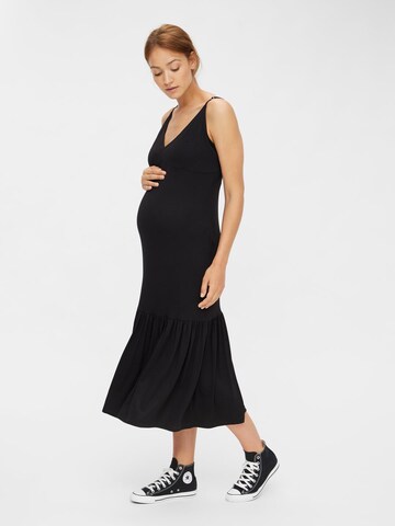 MAMALICIOUS Dress in Black: front