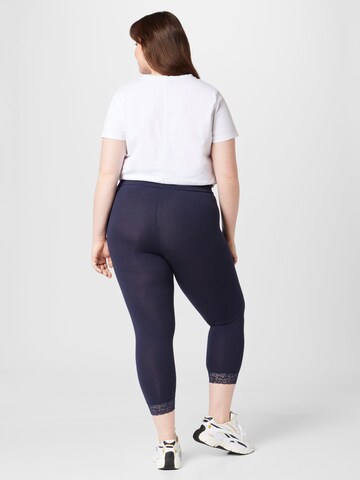 ONLY Carmakoma Skinny Leggings in Blauw